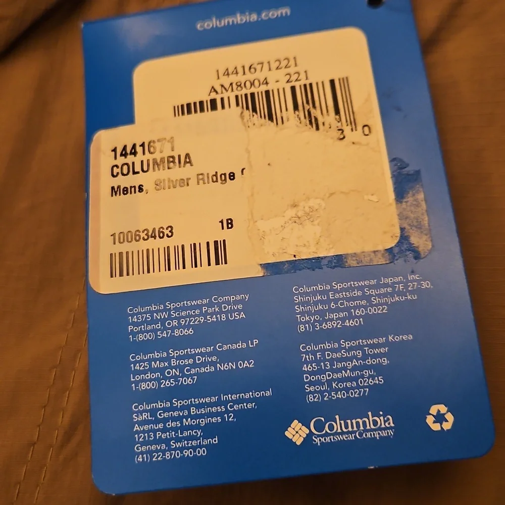 NEW Columbia MENS Silver Ridge Convertible Pants 36 X 32 - Picture 3 of 3
